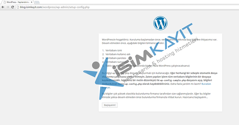 Wordpress kurulumu nasıl yapılır