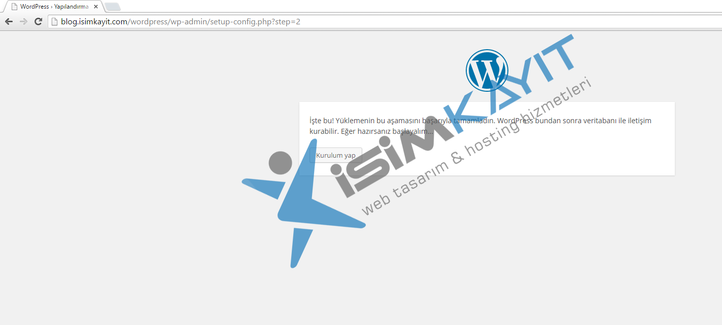 Wordpress kurulumu nasıl yapılır