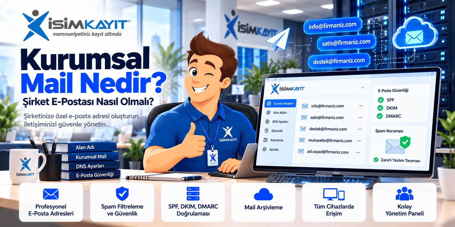 Kurumsal Mail Nedir? Şirket E-Postası Nasıl Alınır?