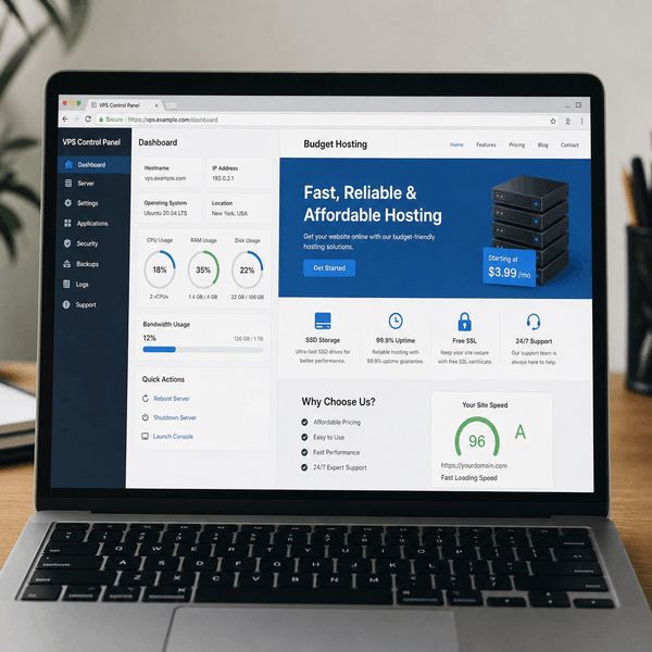 Ucuz VPS ile WordPress Hosting: Hız ve Maliyet