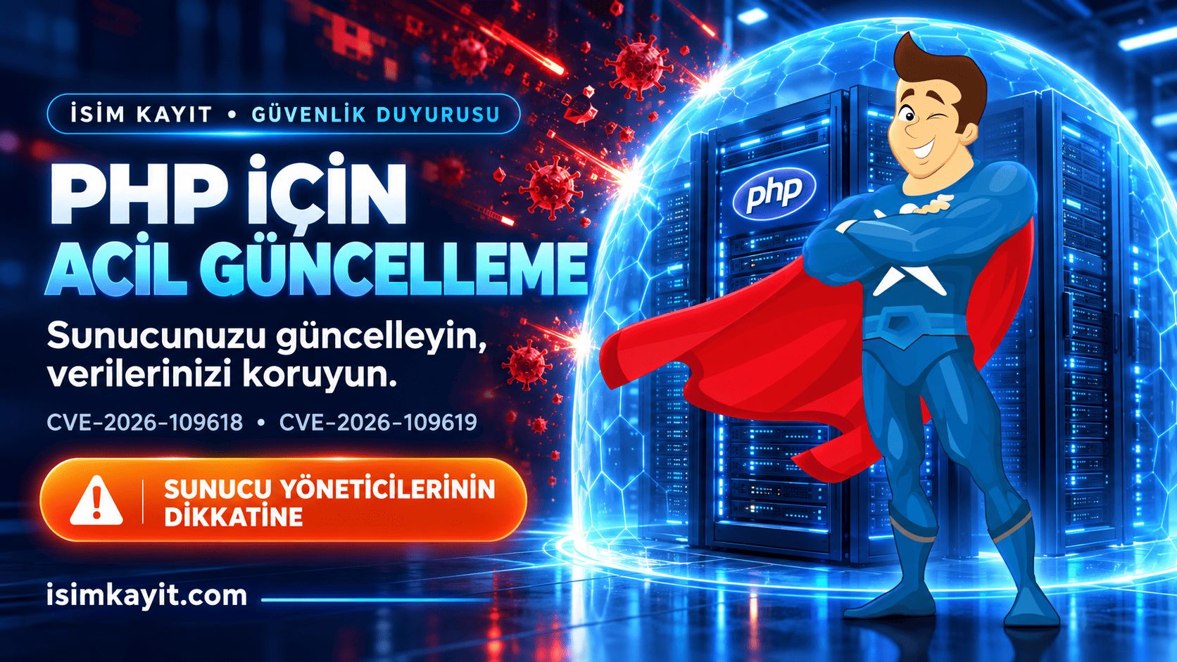 ACİL GÜVENLİK DUYURUSU: PHP Kullanan Sunucular İçin Güncelleme Gerekliliği