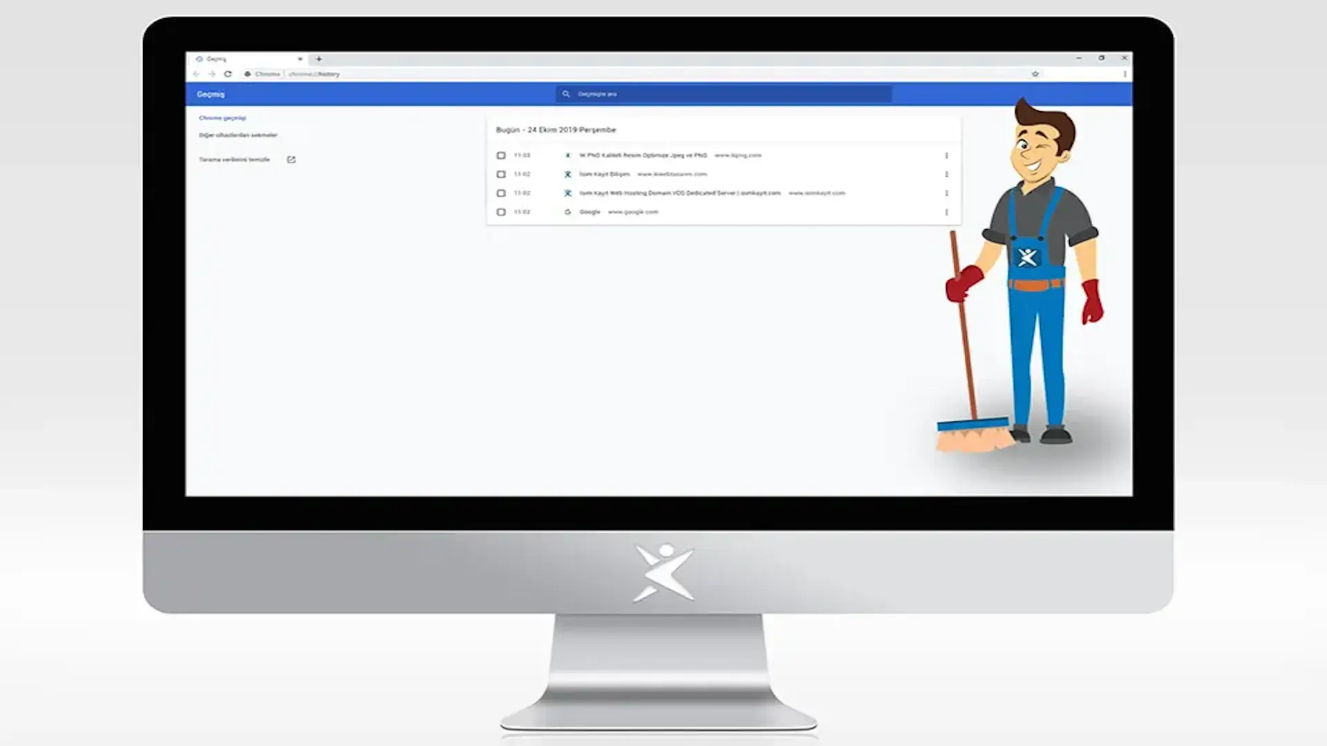 Web geçmişi nedir? Nasıl silebilirim?