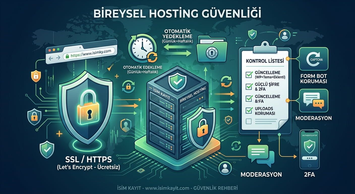 Bireysel Hosting Güvenlik İpuçları