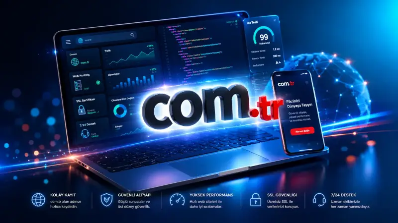 COM.TR Domainlerde Belgesiz Yeni Dönem