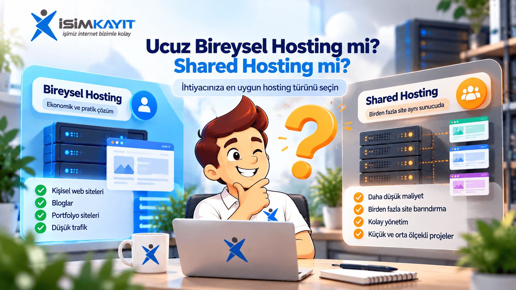 Ucuz Bireysel Hosting mi, Shared Hosting mi?