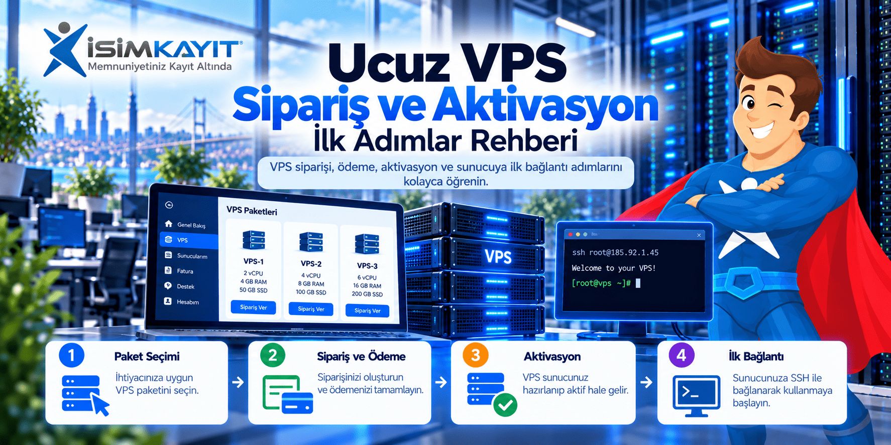 Ucuz VPS Sipariş ve Aktivasyon: İlk Adımlar Rehberi