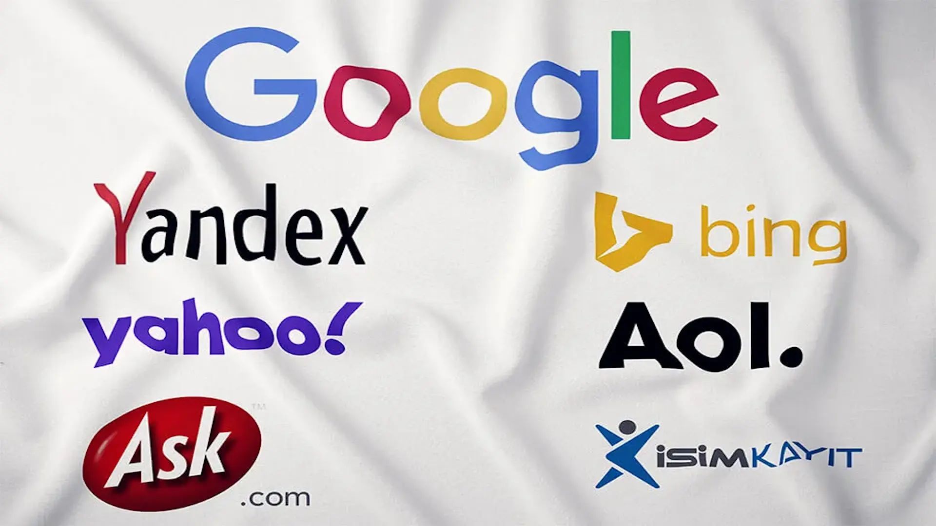 Google harici en yaygın olan arama motorları