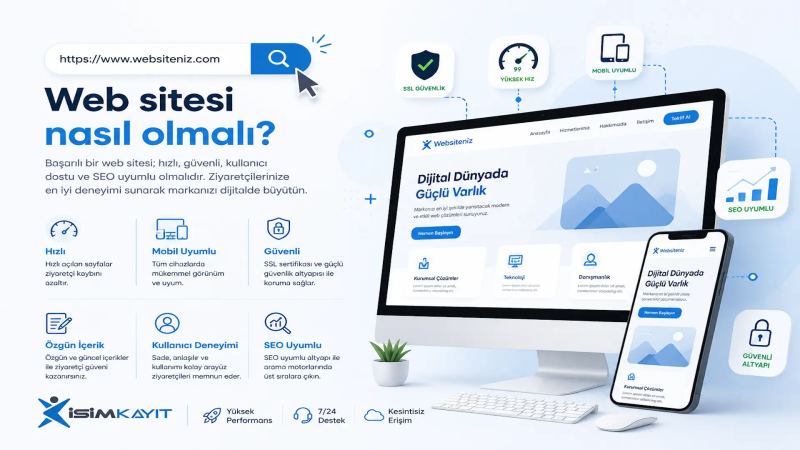 Bir web sitesi nasıl olmalıdır?