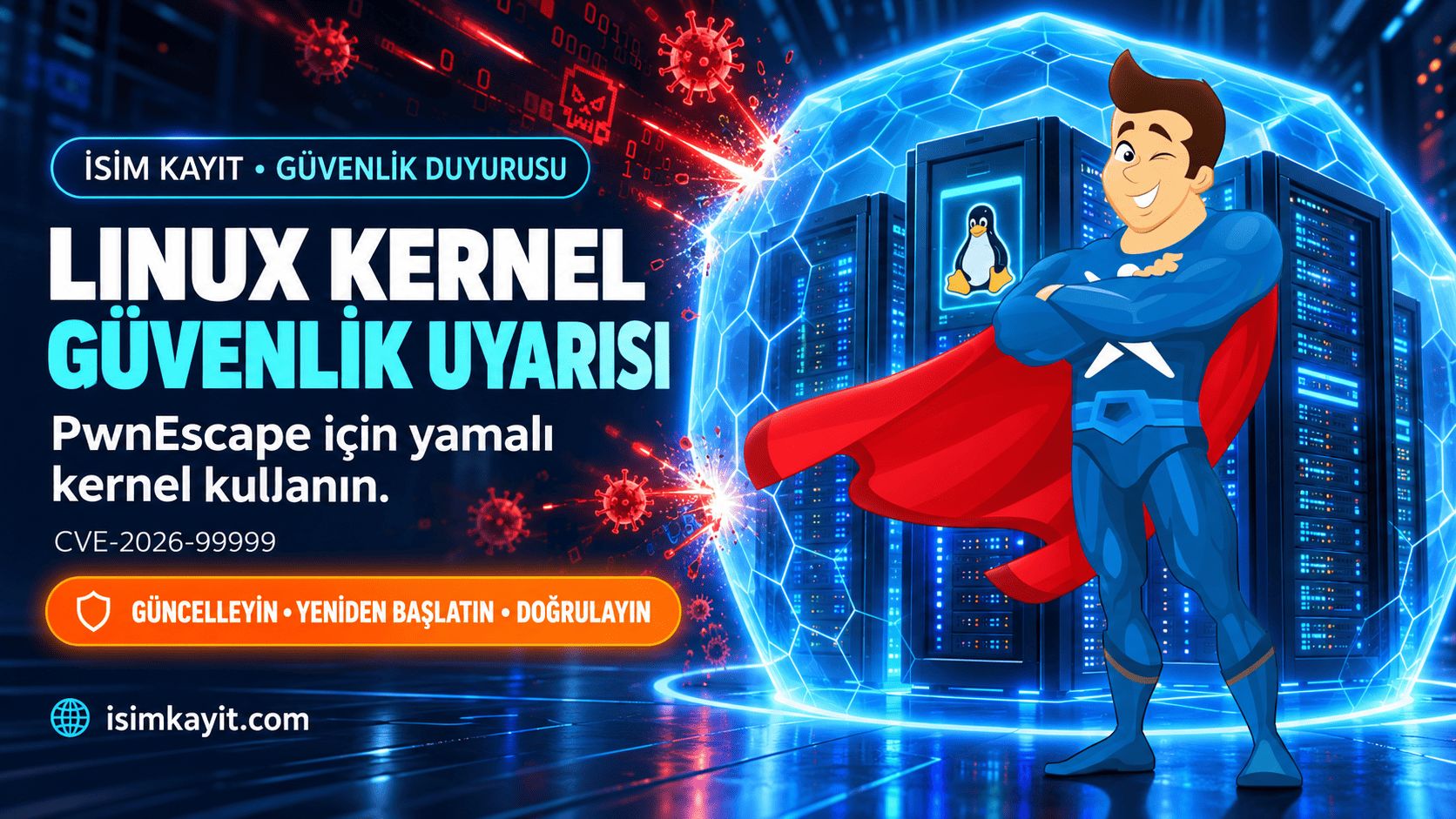 ACİL GÜVENLİK DUYURUSU: Linux Kernel PwnEscape Açığı — CVE-2026-99999