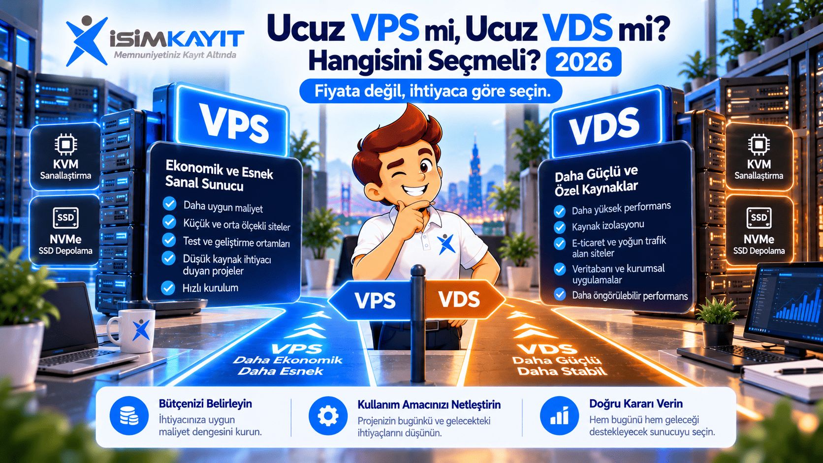Ucuz VPS mi Ucuz VDS mi? Hangisini Seçmeli 2026