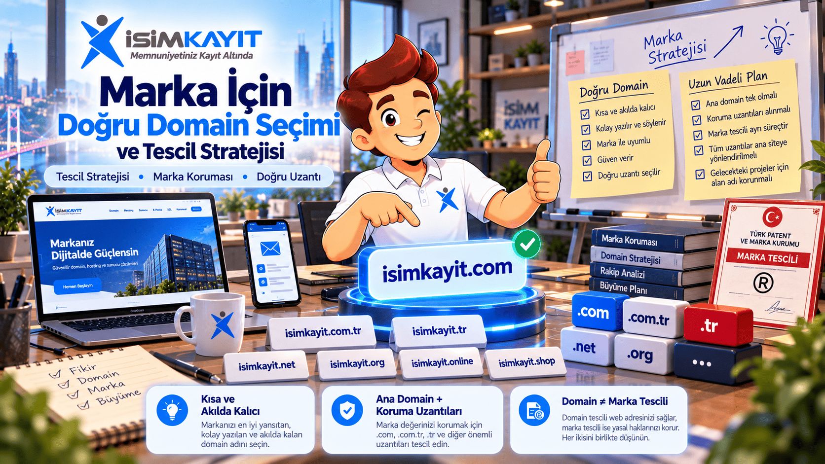 Marka İçin Doğru Domain Seçimi ve Tescil Stratejisi
