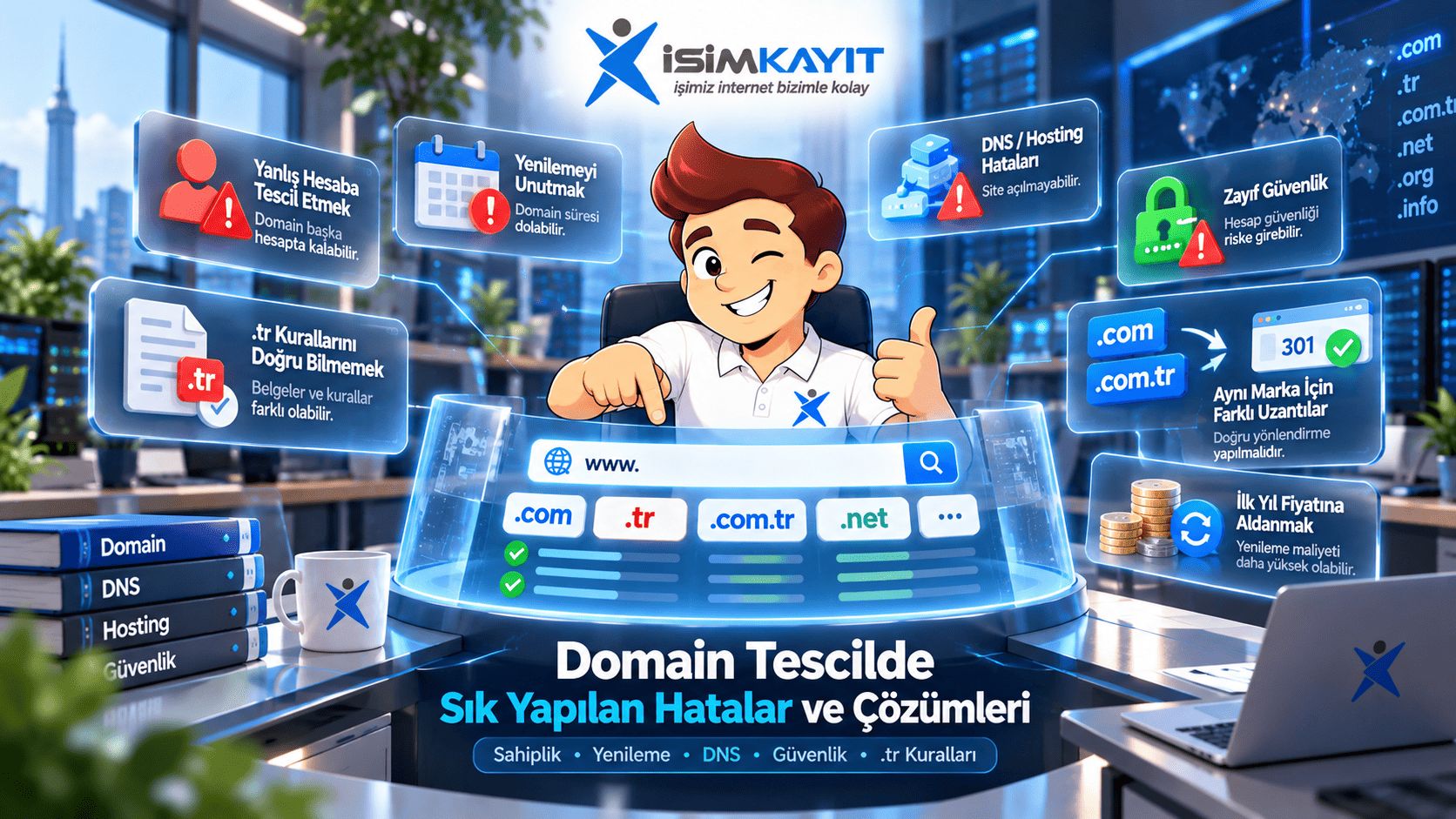 Domain Tescilde Sık Yapılan Hatalar ve Çözümleri