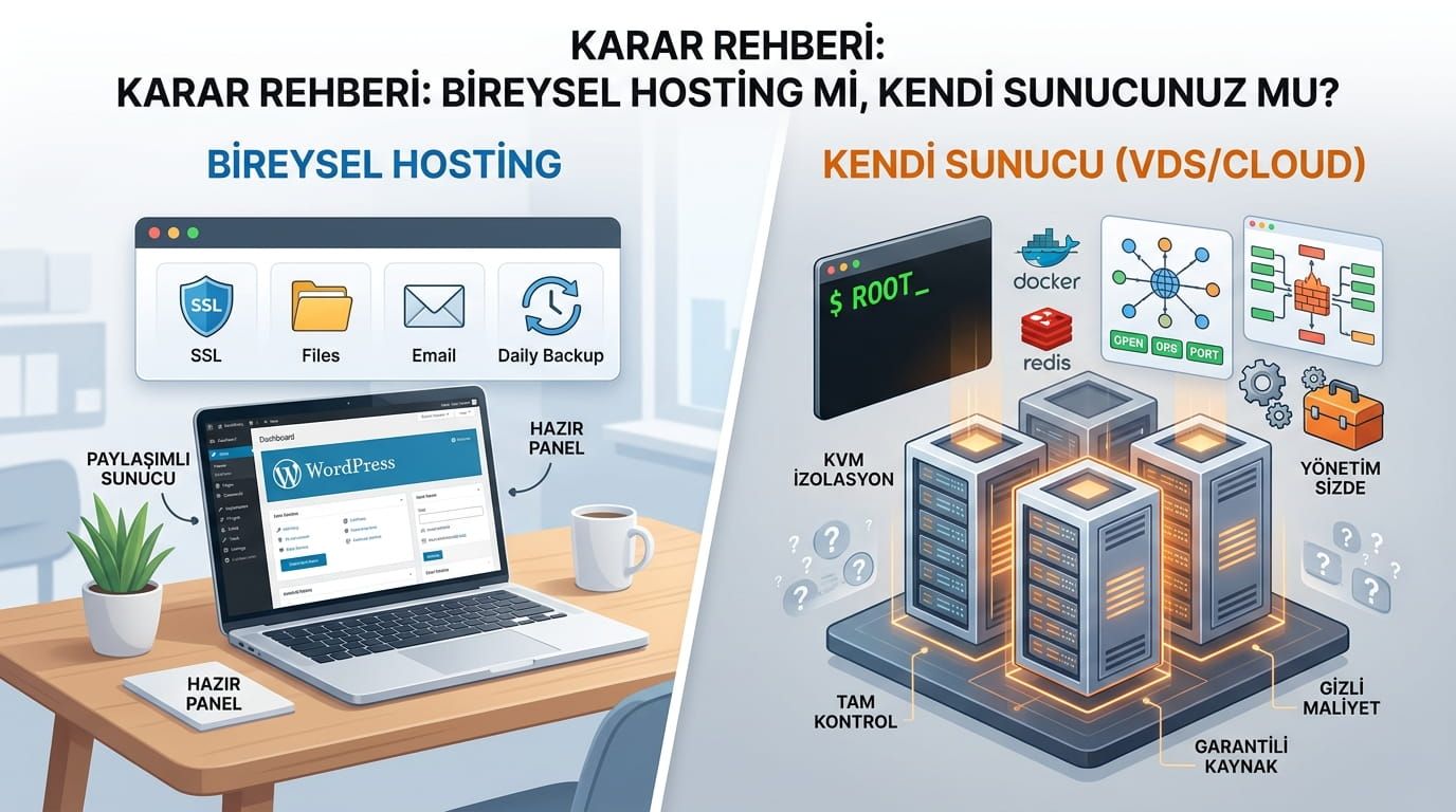 Bireysel Hosting ile Kendi Sunucu Kurulumuna Gerek Var mı?