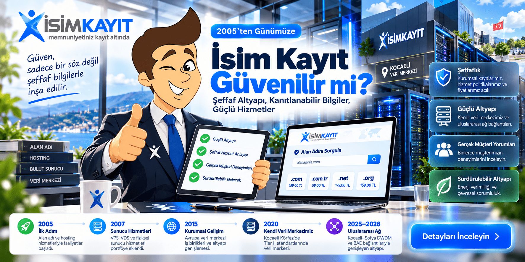 İsim Kayıt Güvenilir mi? Altyapı ve Şeffaflık