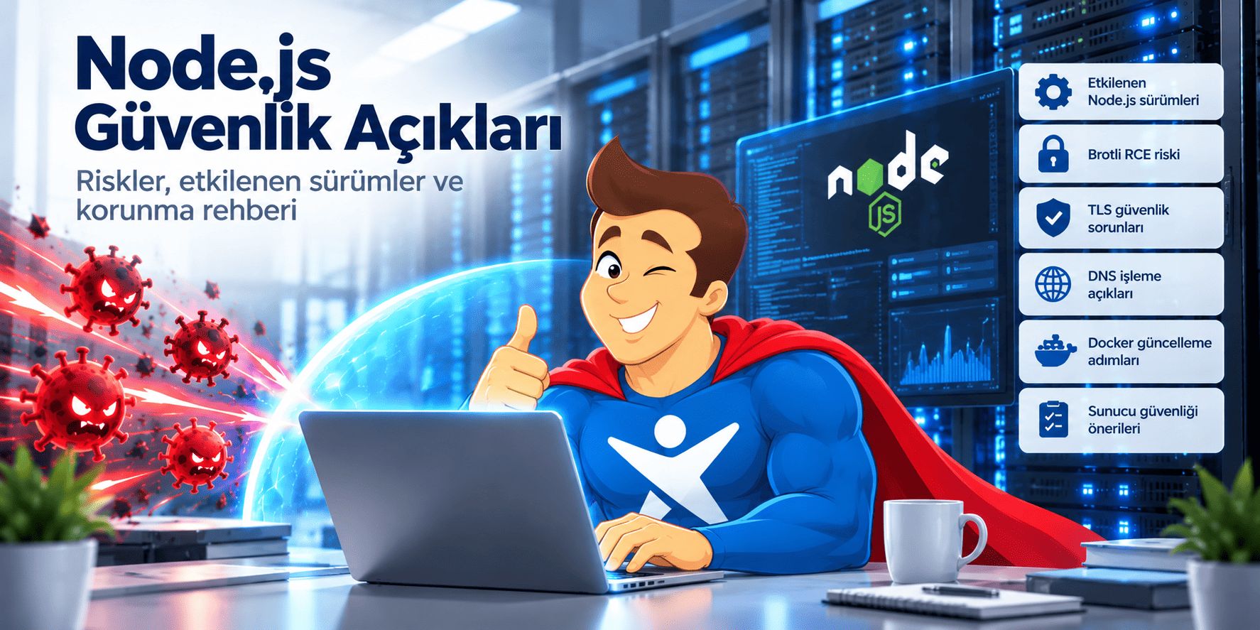 Node.js Güvenlik Açıkları: Kritik Güncelleme Uyarısı