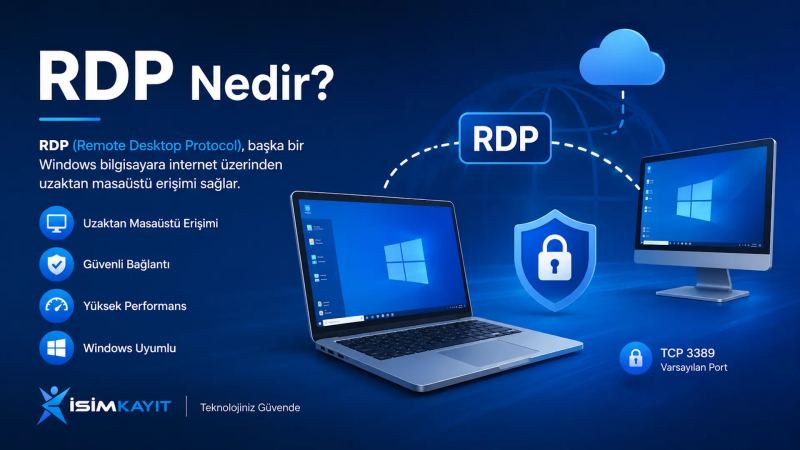 RDP Nedir? RDP Bağlantısı Nasıl Yapılır?
