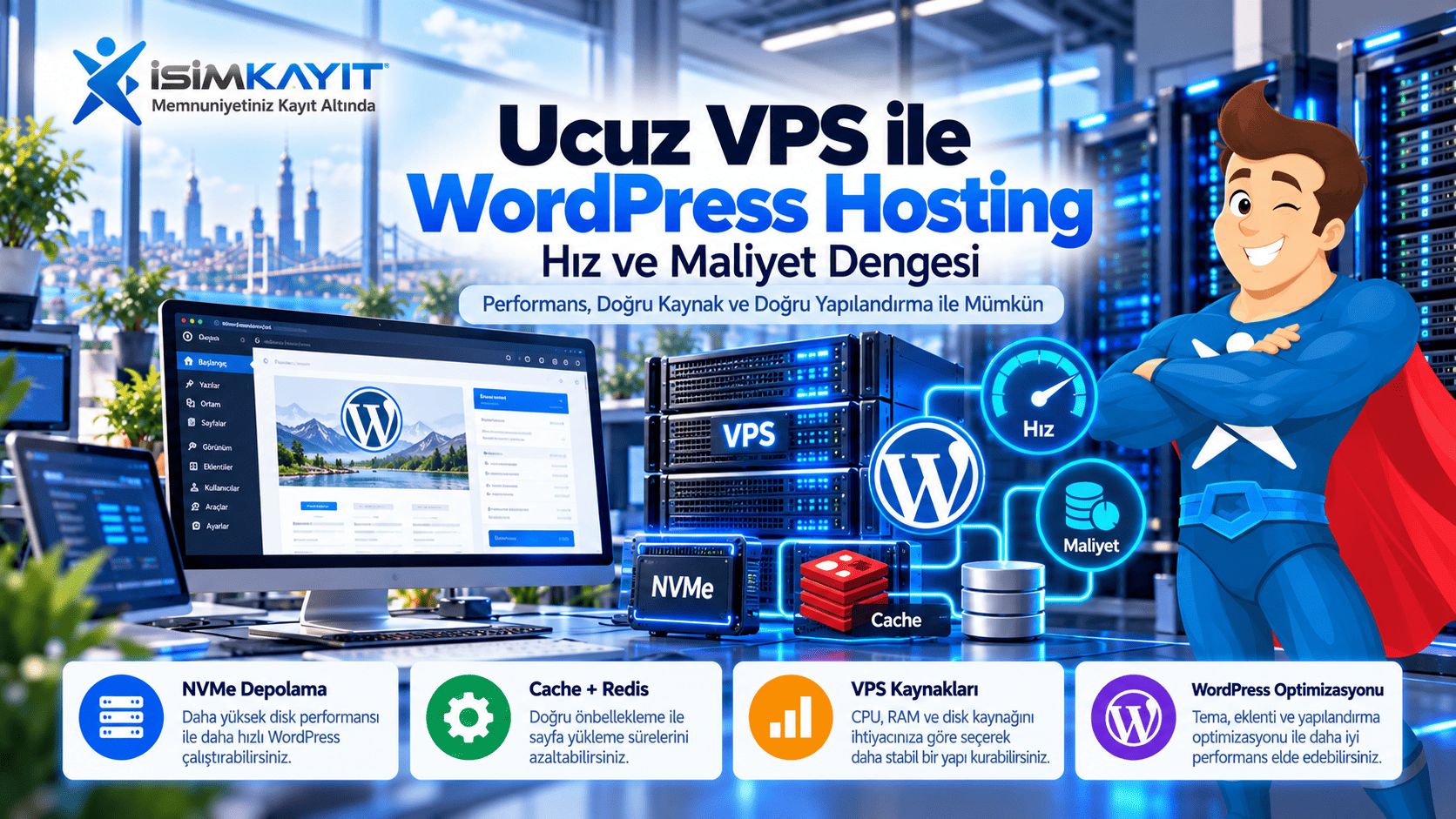 Ucuz VPS ile WordPress Hosting: Hız ve Maliyet