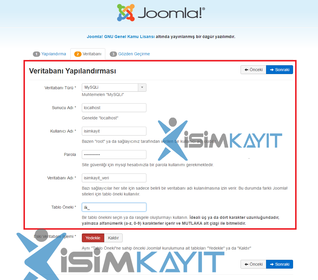 joomla kurulumu nasıl yapılır
