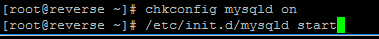 mysql kurulumu