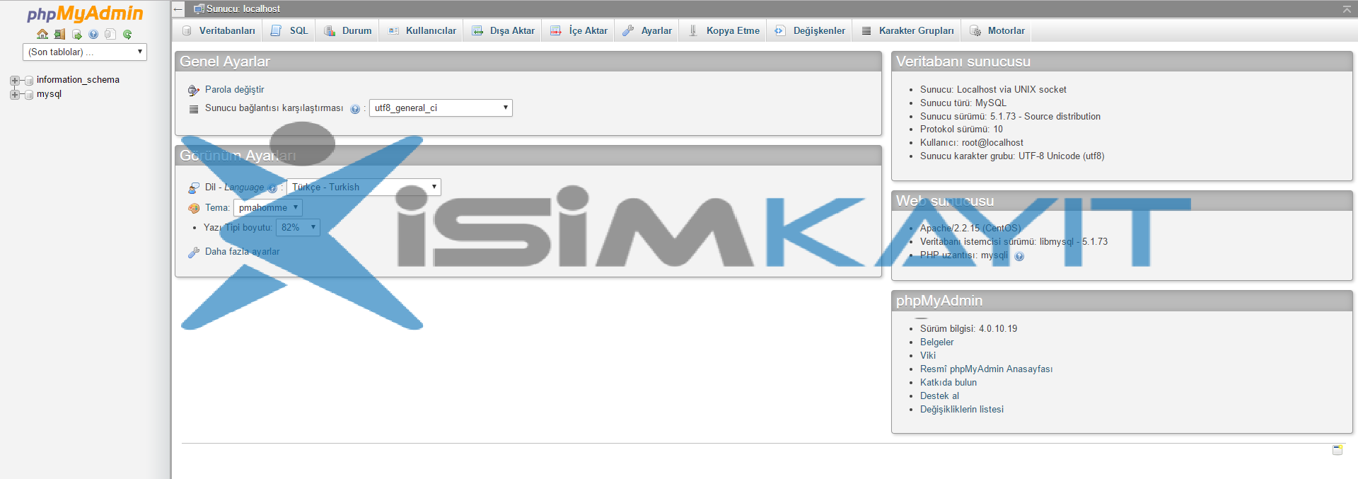 phpmyadmin