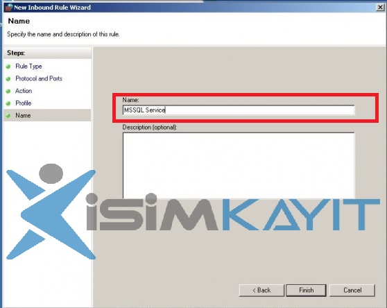 sql uzağa açma firewall