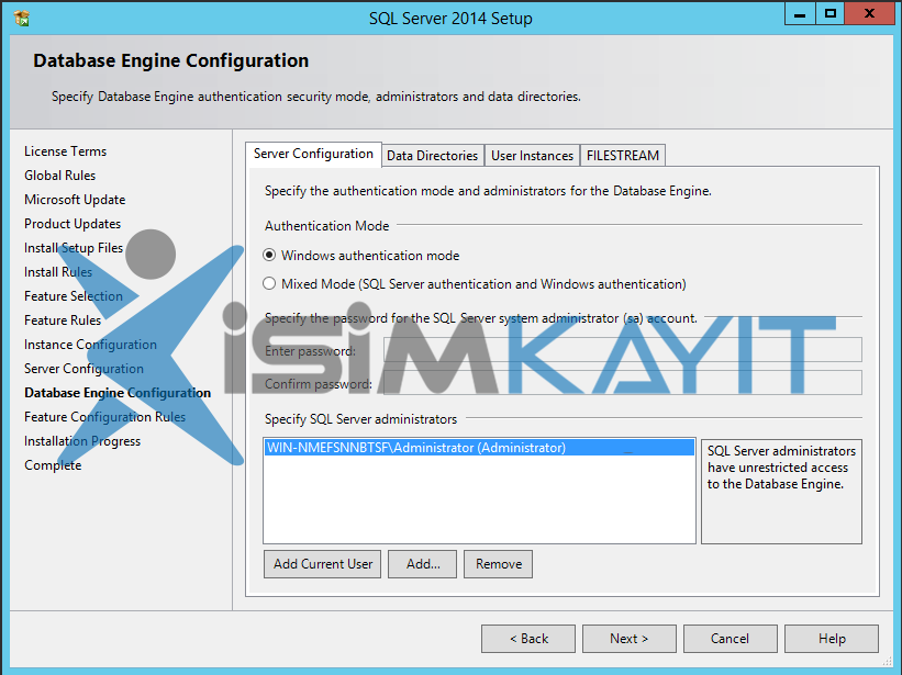 sqlserver 2014