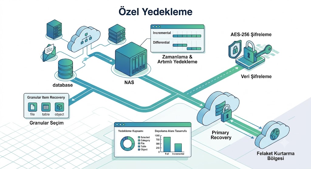 Özel Yedekleme