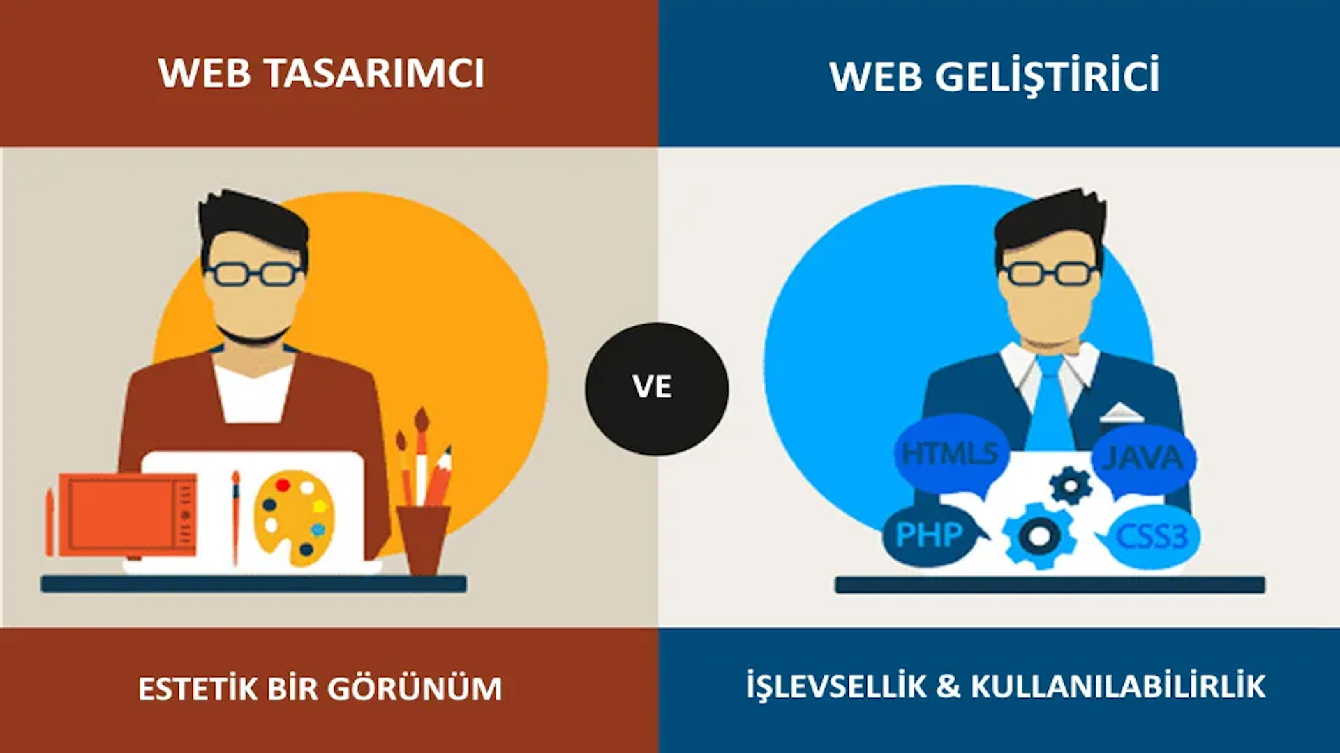 Web Designer ve Web Developer: Farkı Biliyor musunuz?