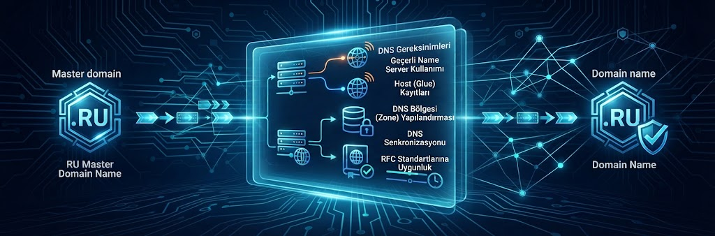 .RU Alan Adlarında DNS Yapılandırması