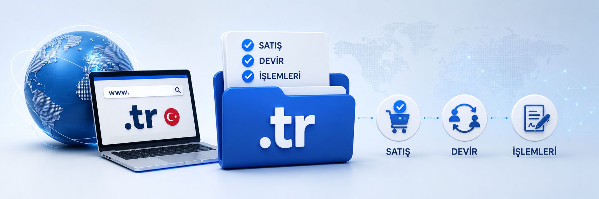 .TR Uzantılı Domainlere Ait Satış, Devir ve Sahip Değişikliği Hakkında