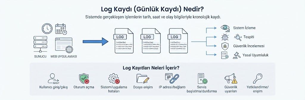 Log Nedir, Isletmeler Için Log (Günlük) Kaydı Tutmak Neden Önemlidir?