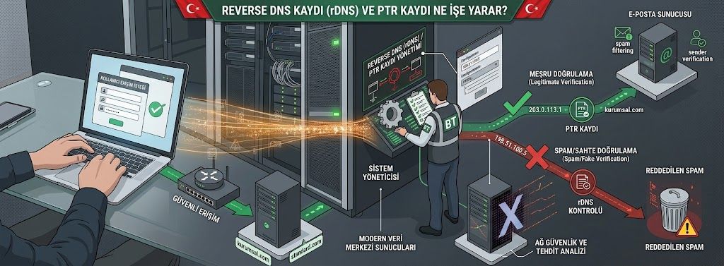 Reverse DNS Kaydı Ne işe Yarar ?