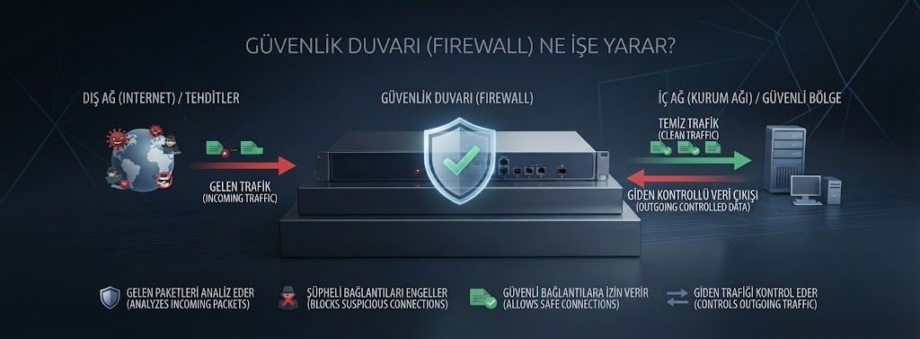 Firewall (Güvenlik Duvarı) Nedir?