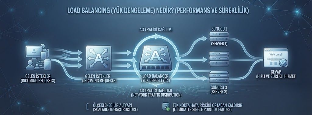 Load Balancing (Yük Dengeleme) Nedir ?