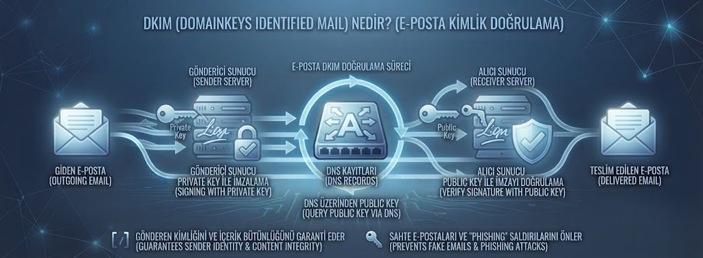 DKIM (DomainKeys Identified Mail) Nedir?