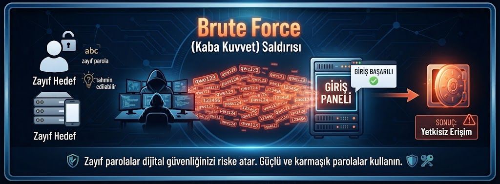 Brute Force Saldırı Nedir?