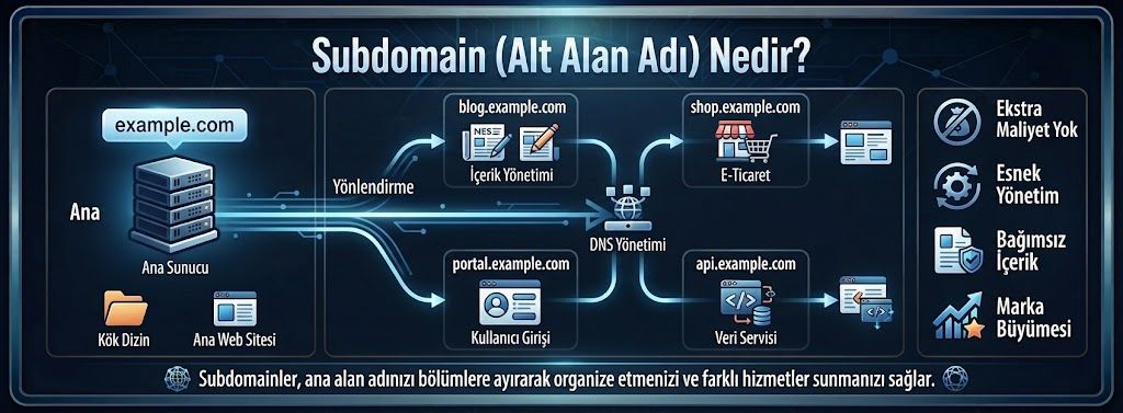 Subdomain Ne Ise Yarar?