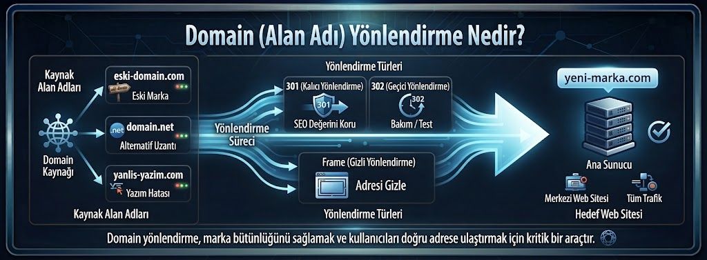 Domain (Alan adı) Yönlendirme