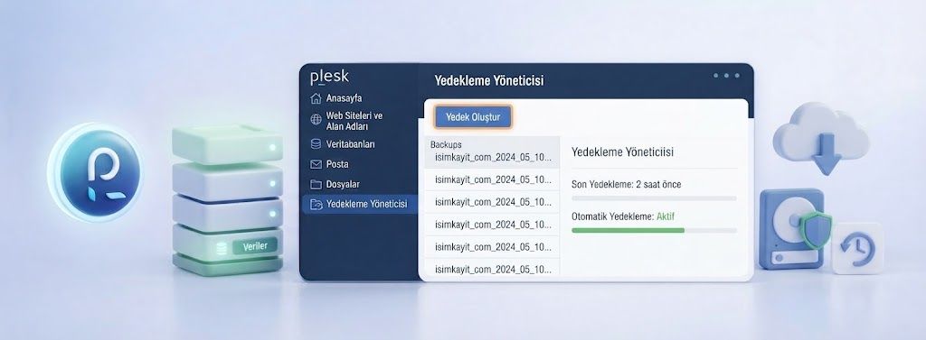 Plesk Panelde Yedekleme Nasıl Yapılır