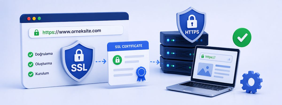 SSL siparişim aktif oldu nasıl kurulumu panelinizden yapabilirim.