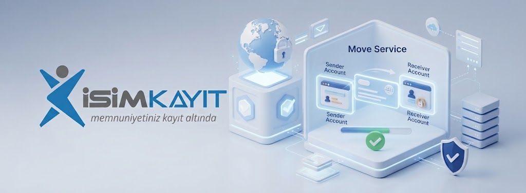 Alan adı taşıma işlemi (Move Services Islemi)