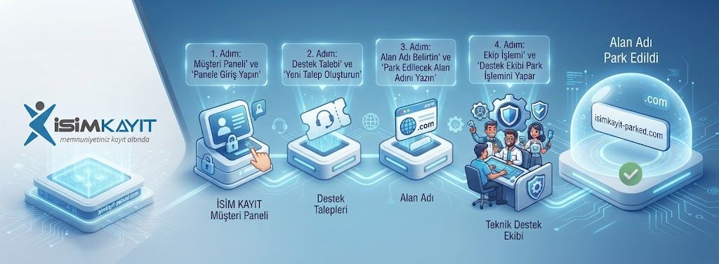 Alan adı Park işlemini Nasıl yapılır?
