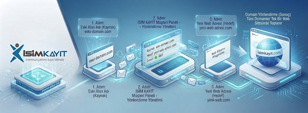 Müşteri panelinden Domain Yönlendirme