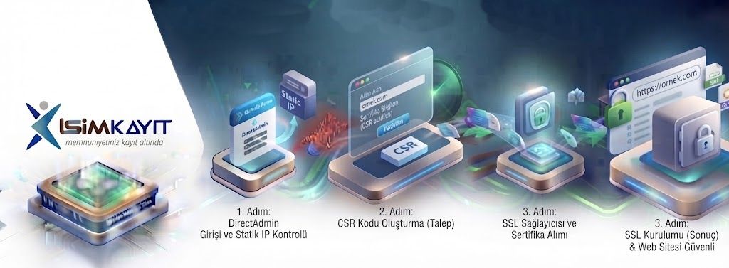 Directadminde SSL nasıl kurulur?