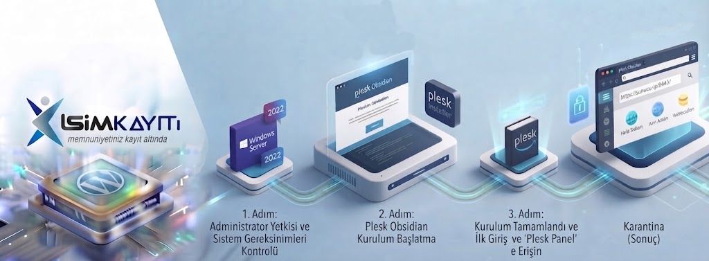 Windows Server Plesk Panel Kurulumu