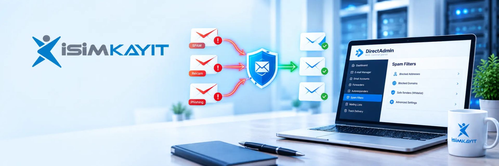 Directadmin Spam Filtresi Kullanımı