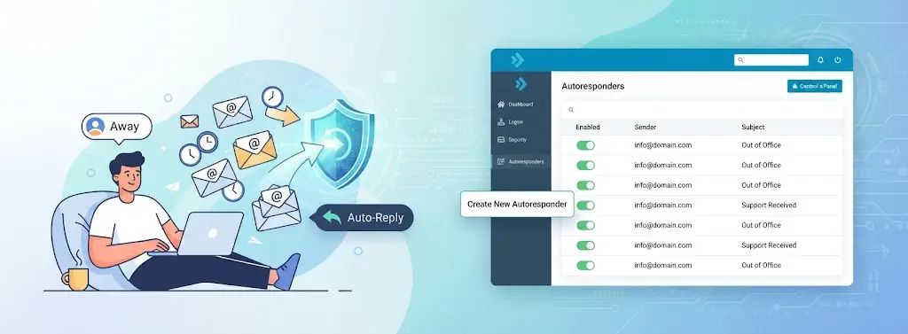 Directadmin Otomatik Yanıtlayıcı Ayarlama