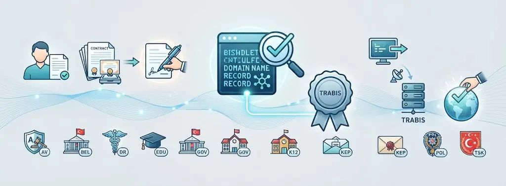 .TR alan adı kaydı için gerekli belgeler